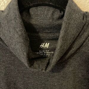 H&M Charcoal Slim Fit Top